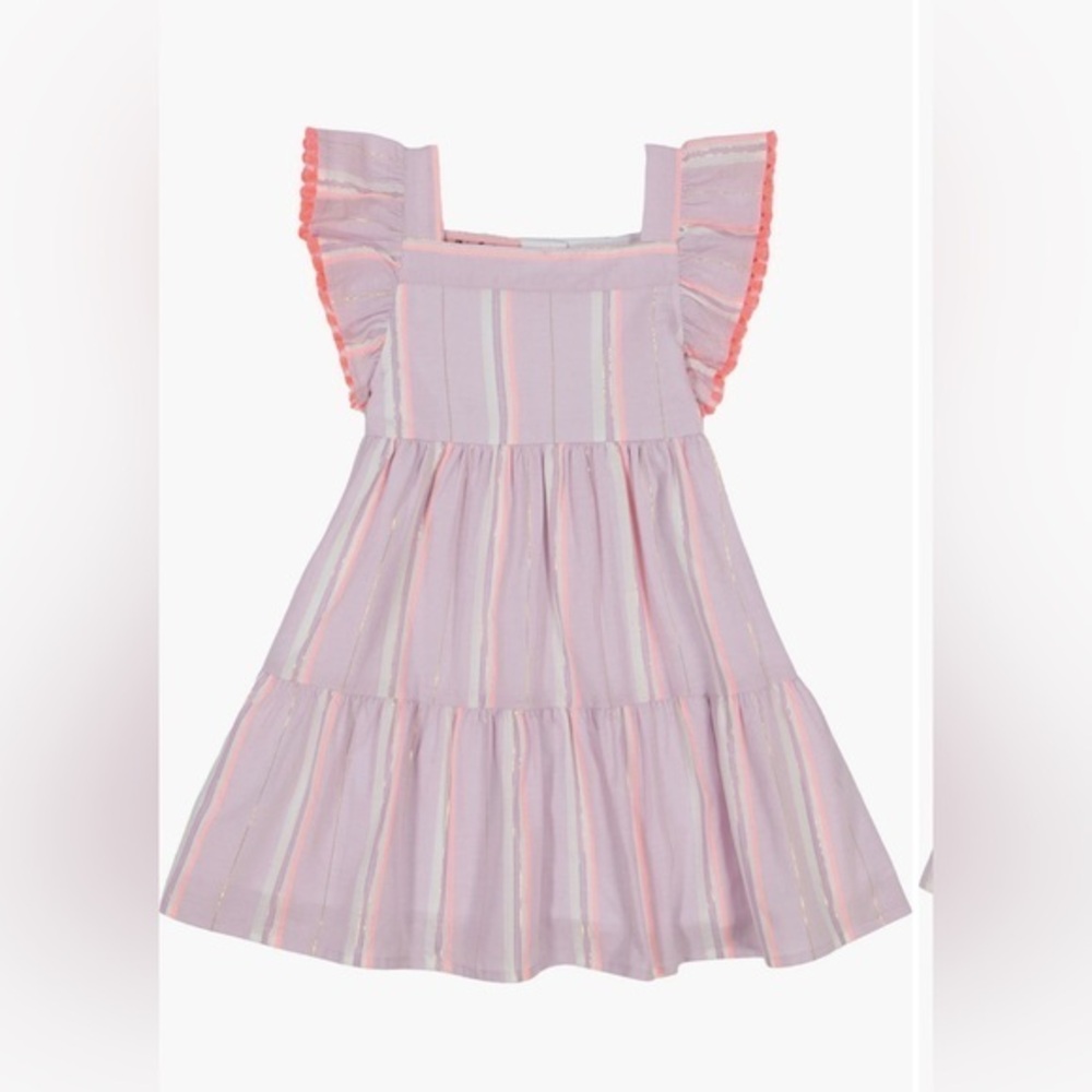 NEW…Juicy Couture Pom Pom Tiered Dress